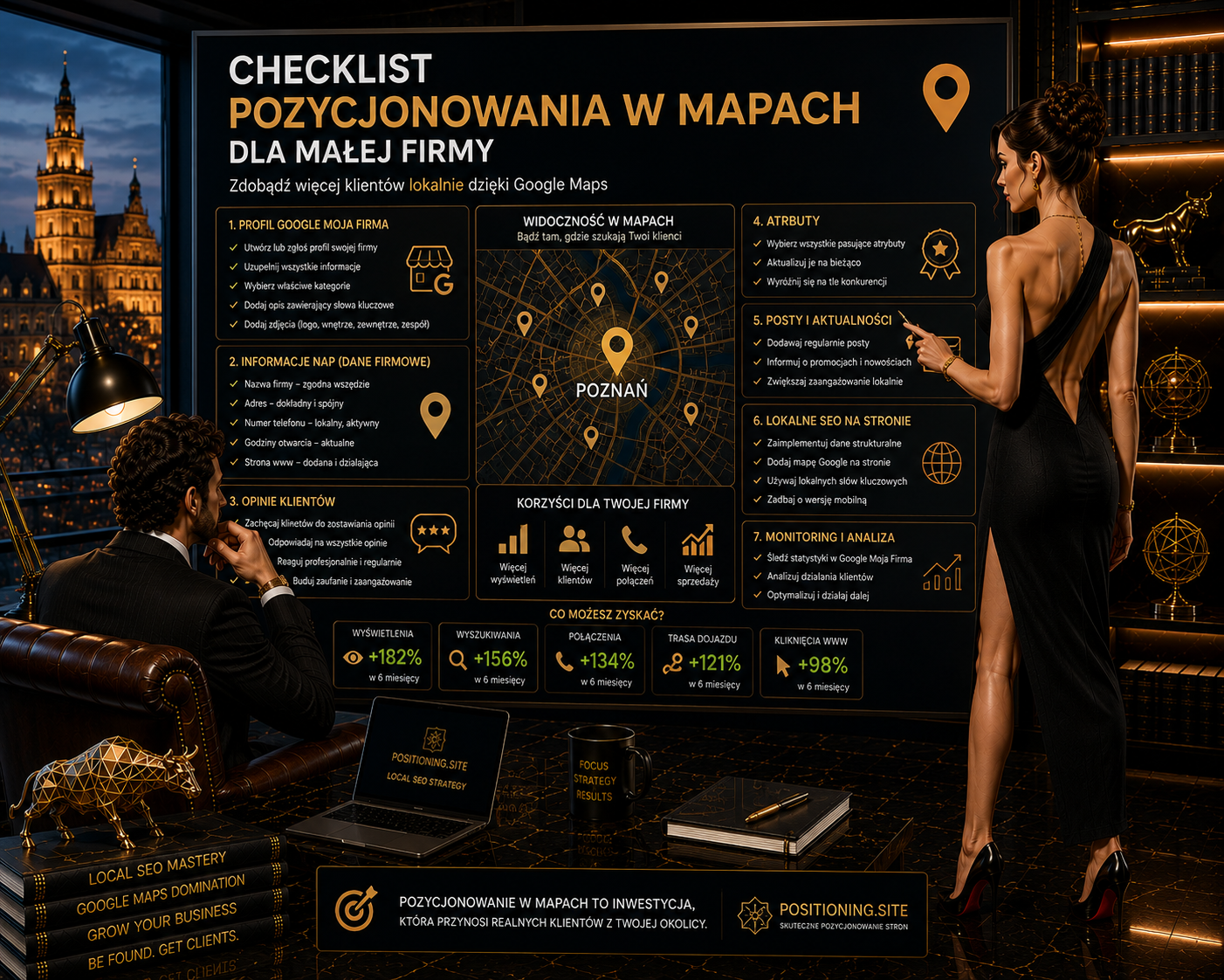 Checklist pozycjonowania w mapach dla małej firmy – kompletna lista kontrolna