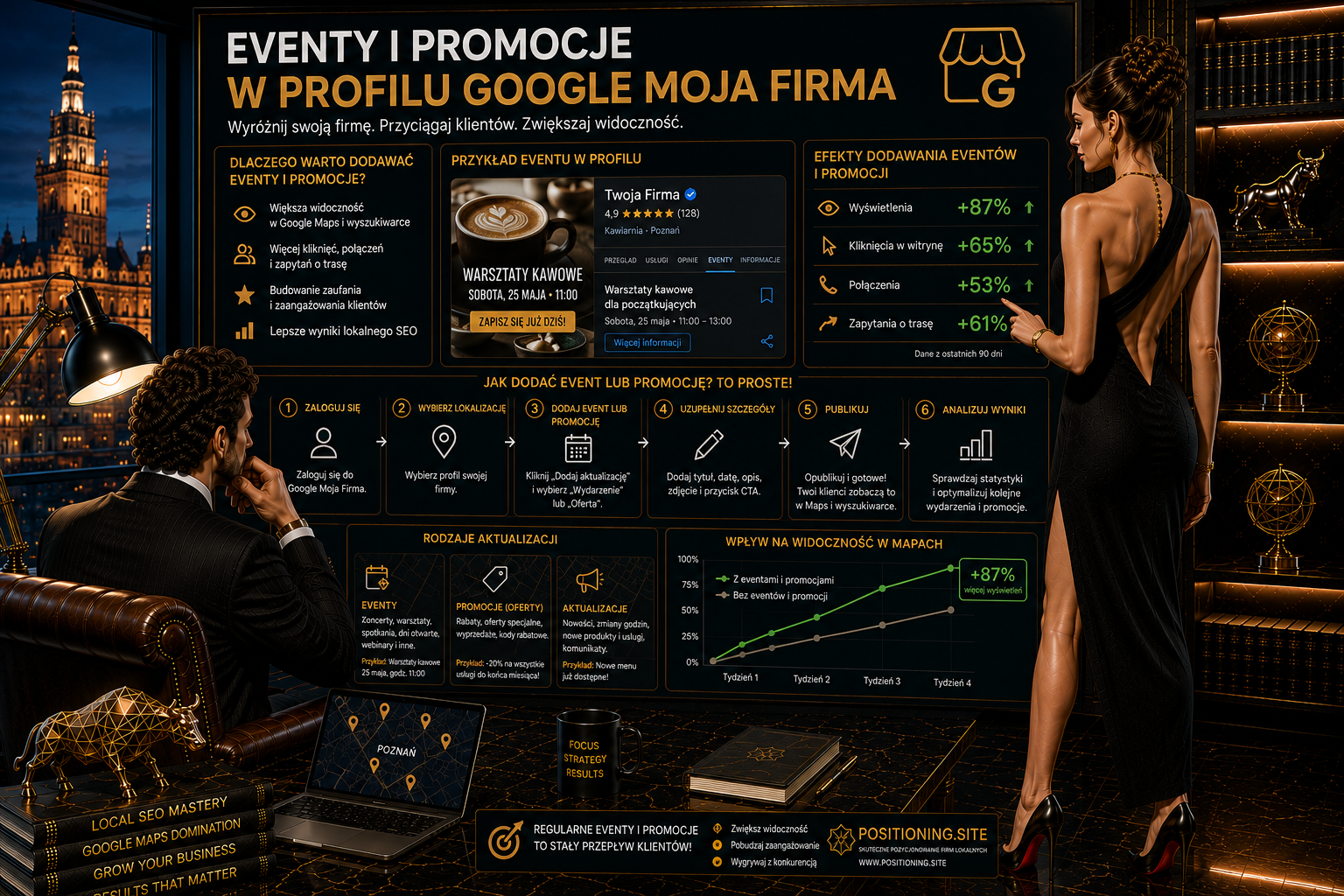 Eventy i promocje w profilu Google Moja Firma – jak je skutecznie promować?