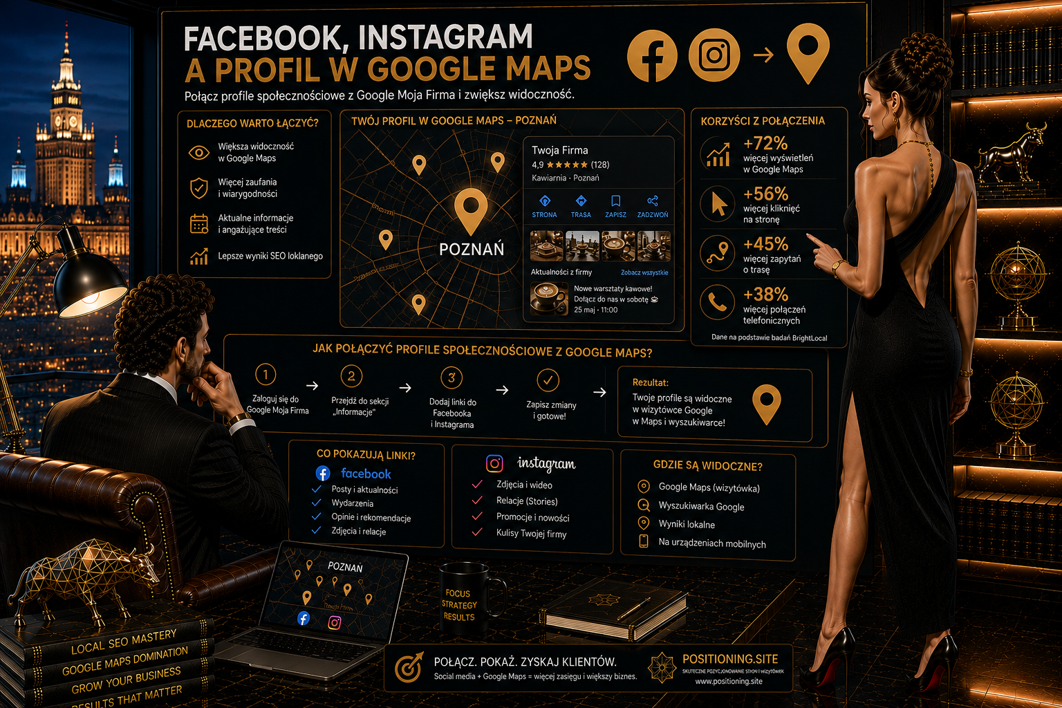 Facebook i Instagram a profil w Google Maps – jak połączyć te kanały?