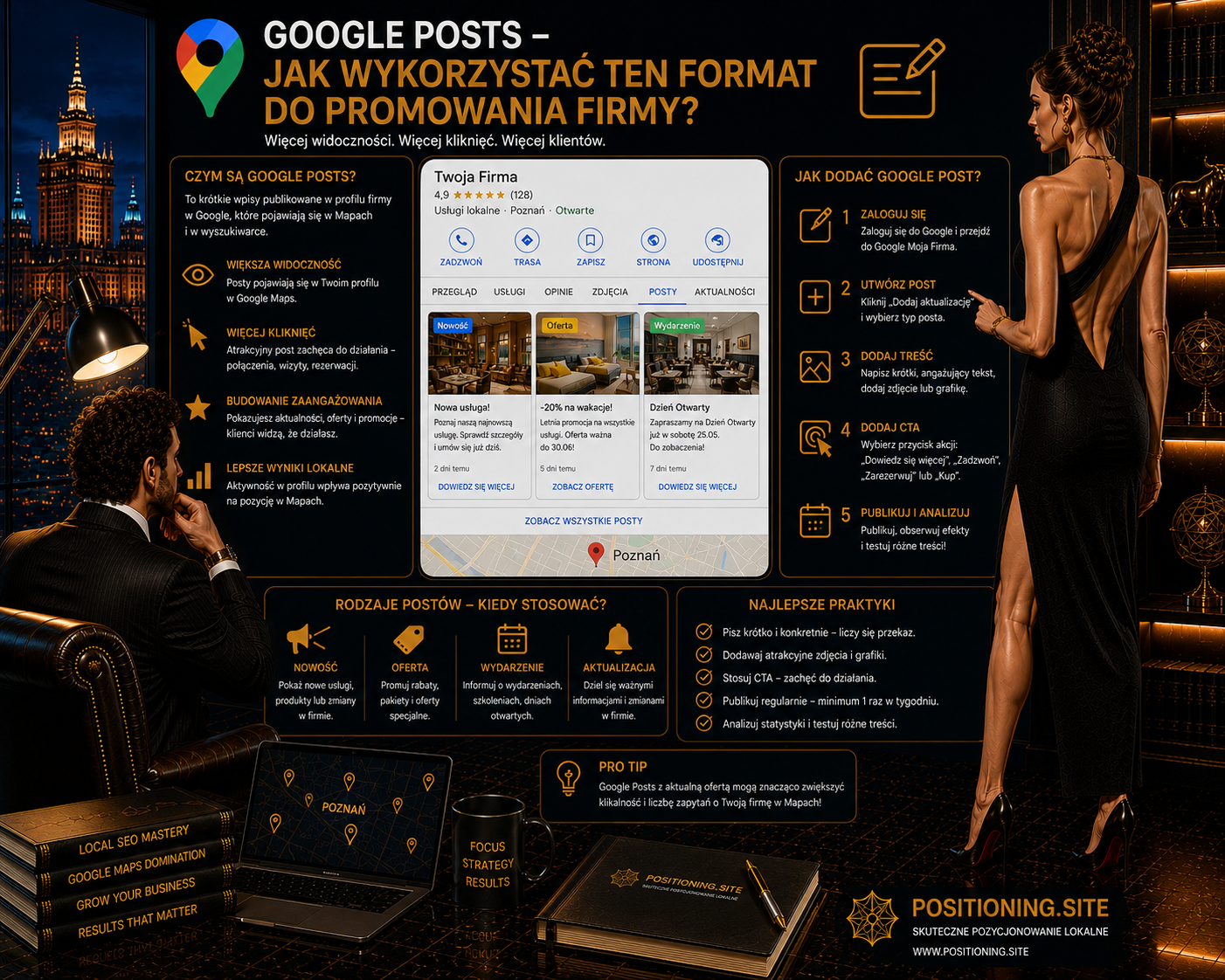 Google Posts – jak wykorzystać ten format do promowania firmy?