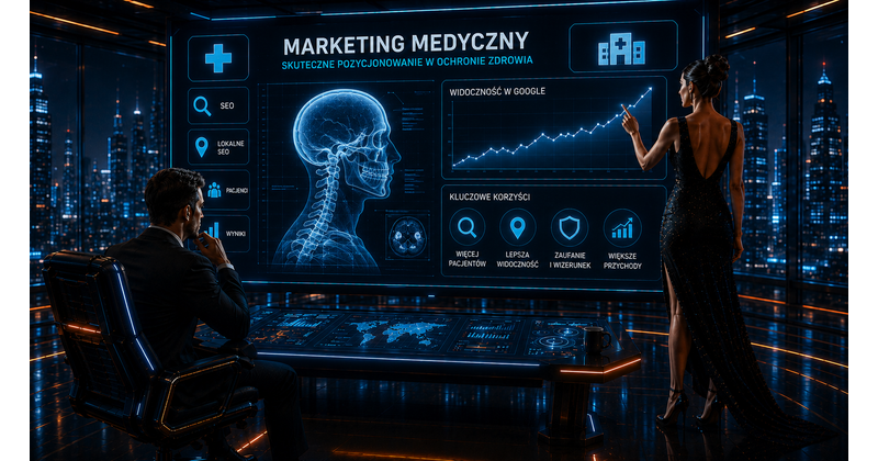 Pozycjonowanie klinik medycznych — content marketing jako wsparcie SEO