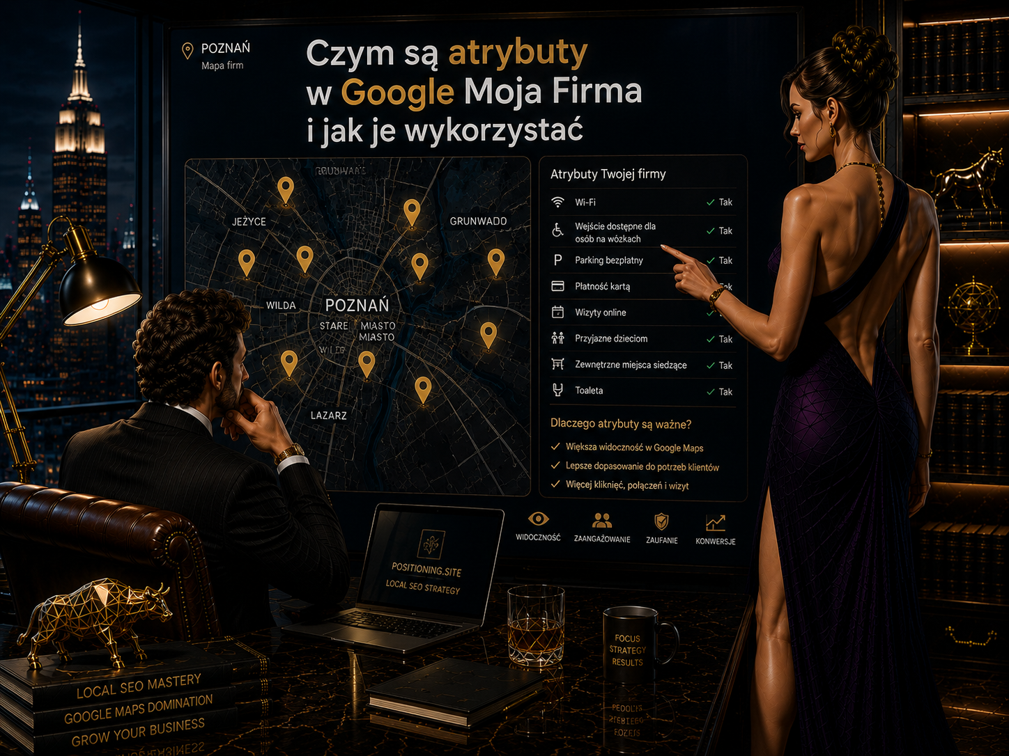 Czym są atrybuty w Google Moja Firma i jak je wykorzystać