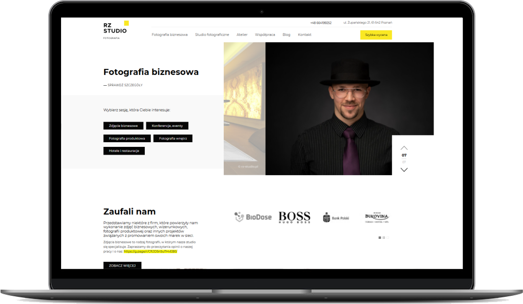 Najszybszy Fotograf w Google? Case Study: Pozycjonowanie Poznań